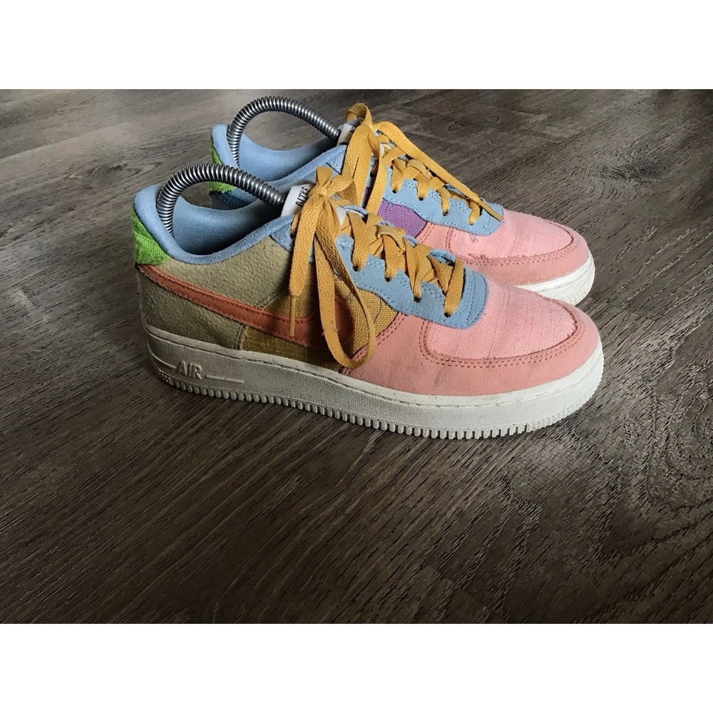 Nike Youth Size 6Y Air Force 1 Low LV8 Girls Next Nature GS Sun Club DM0984-700